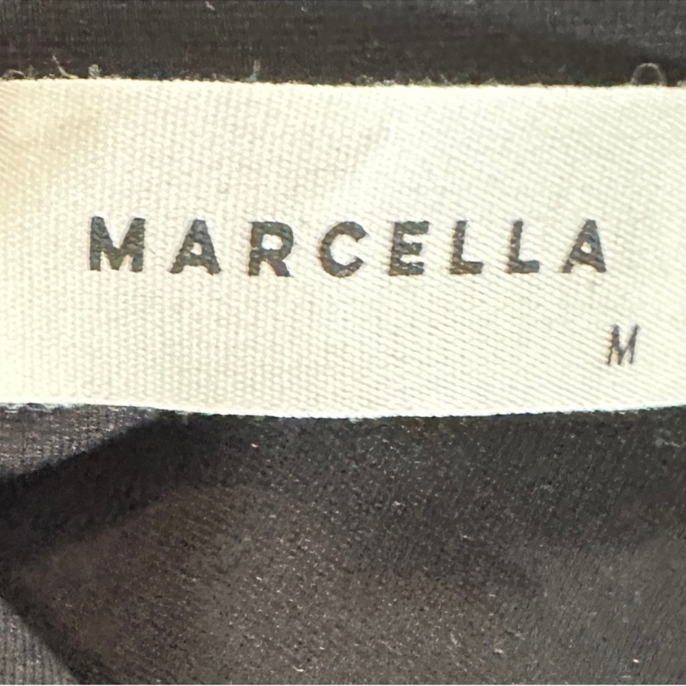 Marcella Manhattan dress Size M. NWT. Elegant Black One-Shoulder Dress - Picture 11 of 12